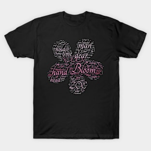 Dear Man Holds Time (Hot Pink) T-Shirt